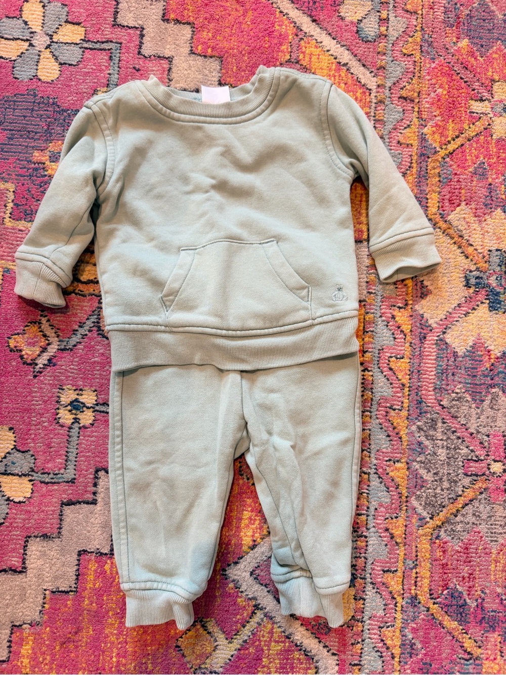 GAP Sage Green Sweatshirt & Joggers Set